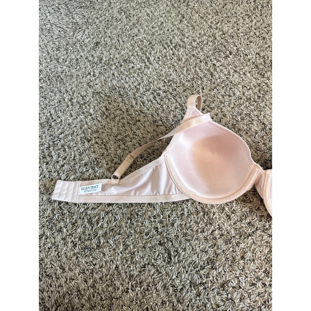 Ellen Tracy Women's Nude Underwire Molded Cups Bra Size 38C - Picture 6 of 9